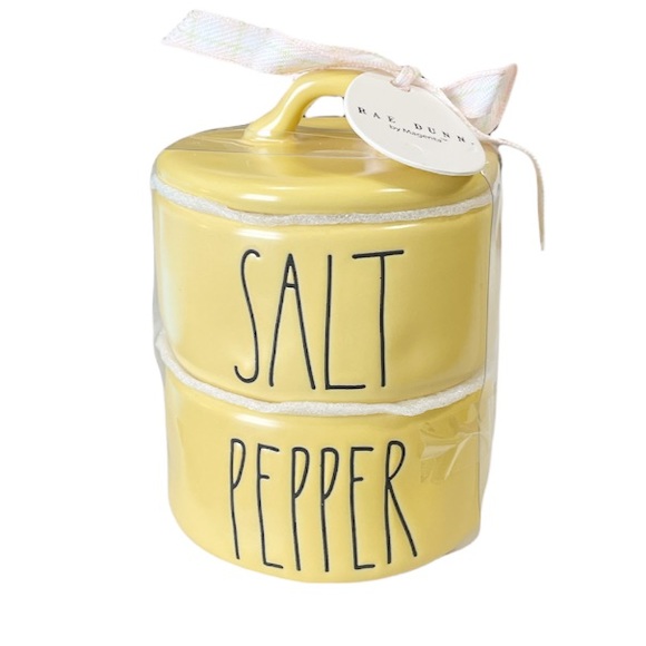 NEW Rae Dunn SALT & PEPPER Cellars - Picture 4 of 4